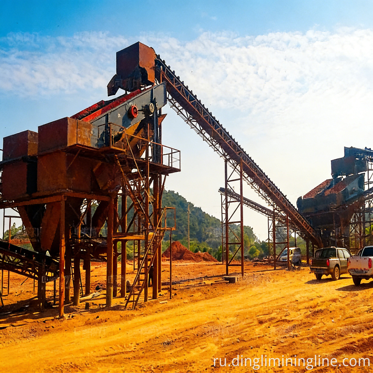 800 TPH Sand and Stone Crushing Line(1)